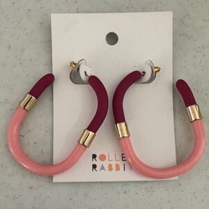 Roller Rabbit Emmer Earring in Pink